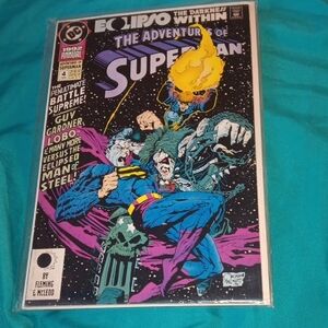 Superman DC comic eclipso The darkness within The adventure of Superman #4